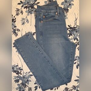 Nicole Miller Soho High Rise Skinny Jeans Light Wash Size 4